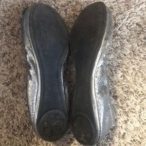 Tory Burch Shoes - Silver Tory Burch Flats Tory Burch Shoes - Silver Tory Burch Flats